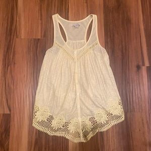 Yellow American Eagle Top Size XS